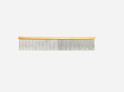 pet grooming comb 8.5” coarse/fine aluminum