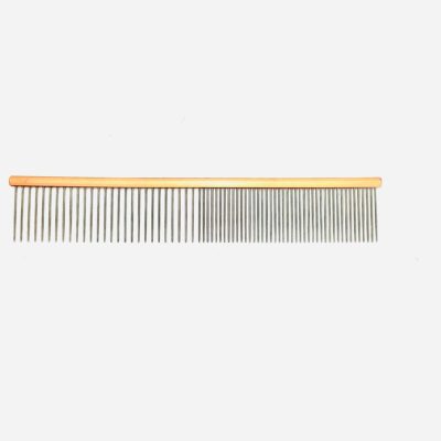 pet grooming comb 8.5” coarse/fine aluminum