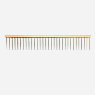 Coarse Orange Pet Grooming Comb 8.5" Lightweight
