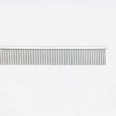 Coarse Pet Grooming Comb 10" with 1.5” Pins, Silver Spine