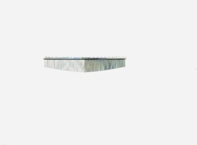 6” half moon comb stainless steel