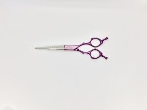 Asian Fusion Scissor 6.5" Curve Purple Titanium