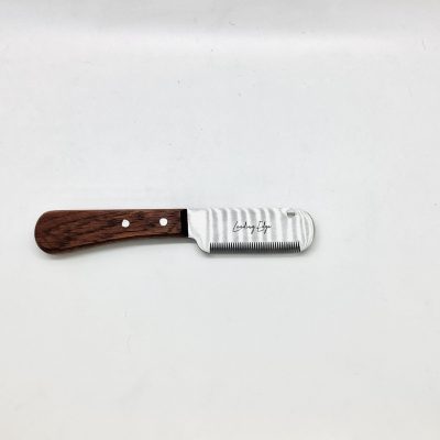 Professional Hand Stripping Knife Fine Tooth 6.5” RHanded