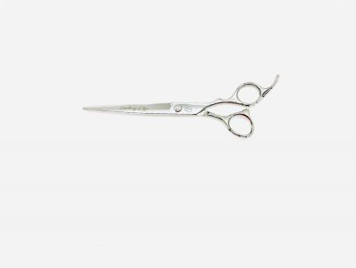 7” Straight Scissor with Decorative Offset Handset