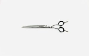 7.75" Extreme Curve Scissor Right Handed - Polished Metal