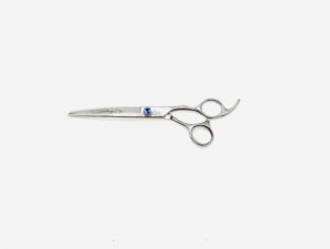 7” Curve Professional Pet Grooming Scissor Offset Handset