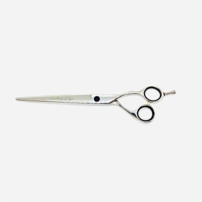 8" Straight Pet Grooming Scissor with Short Shank Handle