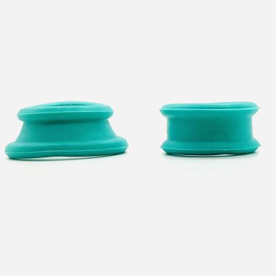 Roseline Silicone Finger Inserts for Scissors - Solid Green