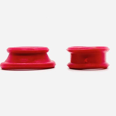 Roseline Silicone Finger Inserts for Scissors - Solid Red