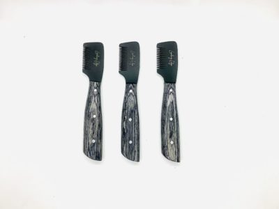 Hand Stripping Knife Set 6.25” Fine, Medium & Coarse Left Handed