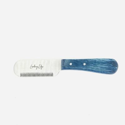 Professional Hand Stripping Knife Medium Tooth 6.5” Left Handed