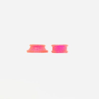 Silicone Scissor Ring Inserts for Scissors, Sparking Orange (Roseline Type)