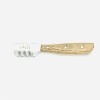 Professional Hand Stripping Knife Coarse Tooth 6.25” Left Handed