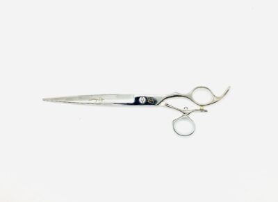 8" curve swivel grooming scissor right handed