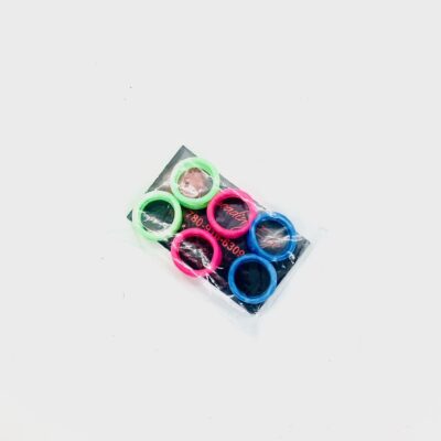 silicone scissor ring inserts for scissors assorted colors 3 pack