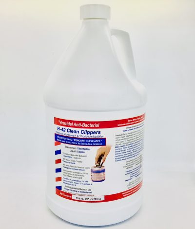 virucidal anti bacterial h 42 clean clippers 128oz jug