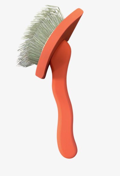 Pro Slicker Brush for Dogs - Large Coral