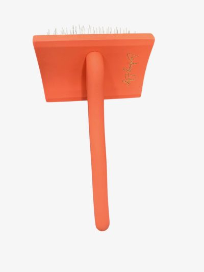 Pro Slicker Brush for Dogs - Medium Coral (2)