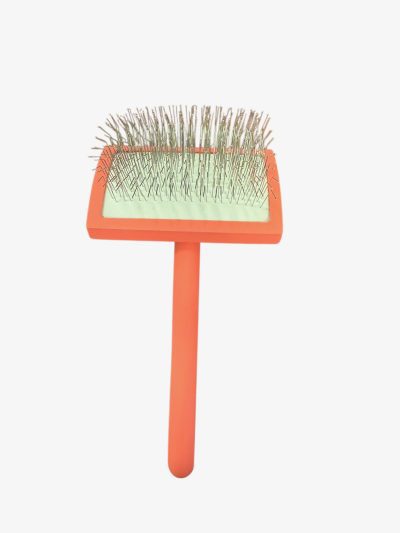 Pro Slicker Brush for Dogs - Medium Coral (3)