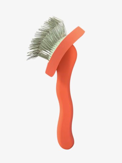 Pro Slicker Brush for Dogs - Medium Coral