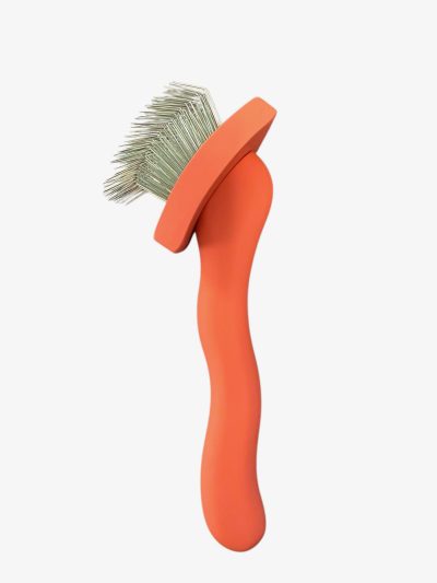 Pro Slicker Brush for Dogs - Small Coral (2)