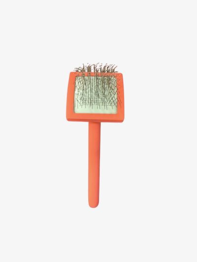 Pro Slicker Brush for Dogs - Small Coral (3)