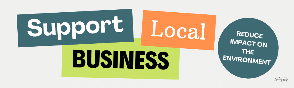 Support local business graphic.