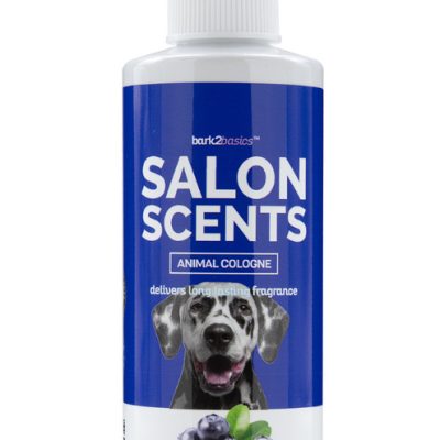 bark2basics salon scents blueberry pie dog cologne, 8oz