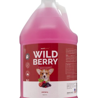 bark2basics wild berry dog shampoo 4l jug