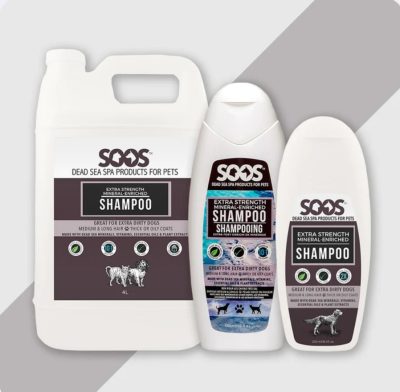 soos extra strength mineral enriched shampoo for dogs & cats