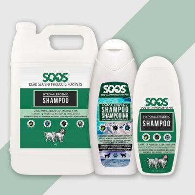 soos hypoallergenic shampoo for dogs & cats