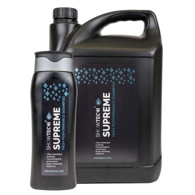 show tech+ supreme high performance shampoo for dogs & cats
