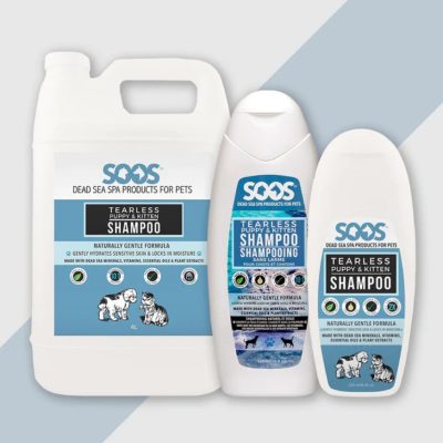 soos tearless puppy & kitten shampoo for dogs & cats