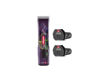 Heiniger Saphir Purple Cordless Clipper With 1 Battery - Image 5