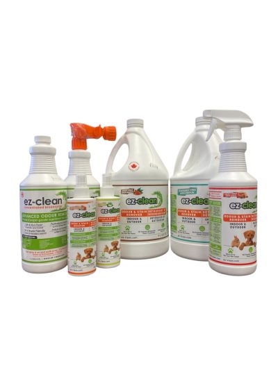 ez-clean odor and stain remover - Assortment